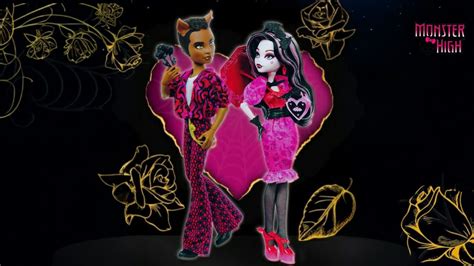 Monster High Draculaura Clawd 2 Pack Howliday Love Edition