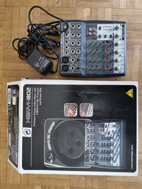 Xenyx 802 - Behringer Xenyx 802 - Audiofanzine