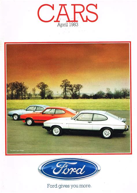 April 83 Ford Cars Brochure Flickr