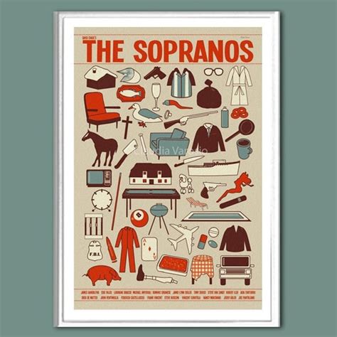 The Sopranos Poster - Etsy