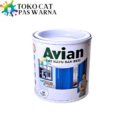 Jual Cat Kayu Dan Besi AVIAN Kaleng Syntethic High Gloss Enamel 100 CC