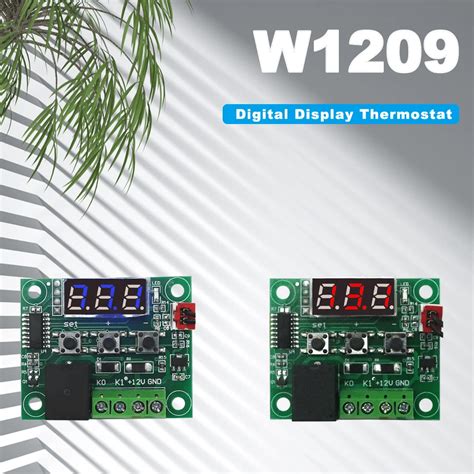 W1209 LED Digital Thermostat Temperature Control - Electronation Pakistan