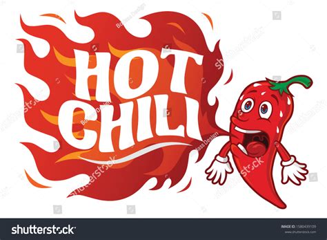 Hot Fire Chili Peppers Cartoon Character Stock Vector Royalty Free Shutterstock
