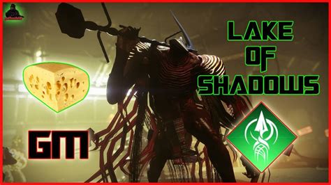 Grandmaster Nightfall Lake Of Shadows Tormentor Cheese YouTube