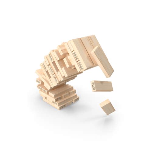 Jenga Falling Down