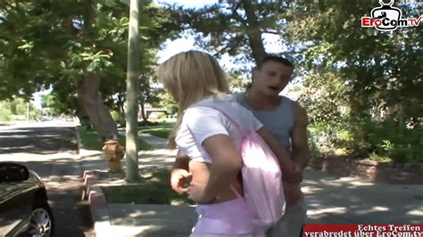 Blonde Teen Girl With Small Tits Seduced Outdoors For A Nice Porn Casting XHamster