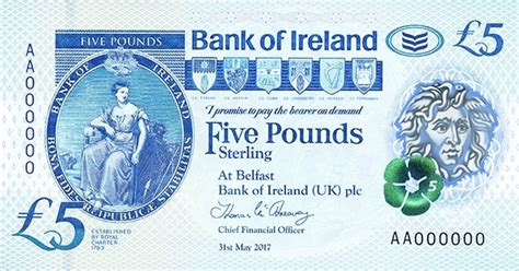 New Northern Ireland Pound Banknotes