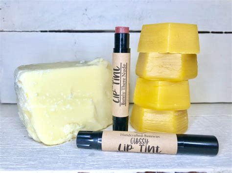 Barely There Nude Lip Tint Natural Shea Butter And Beeswax Etsy