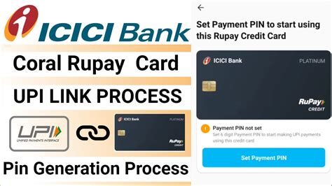 How To Link Icici Coral Rupay Credit Card To Upi Link Rupay Card To