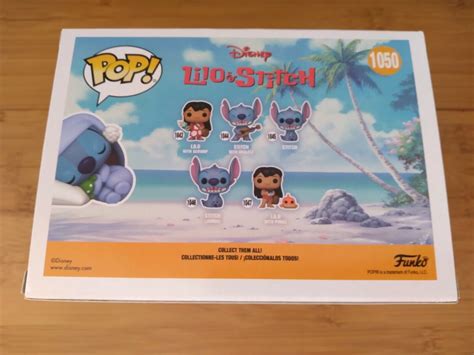 Funko Pop Disney Lilo Stitch Sleeping Stitch 1050 Hot Topic