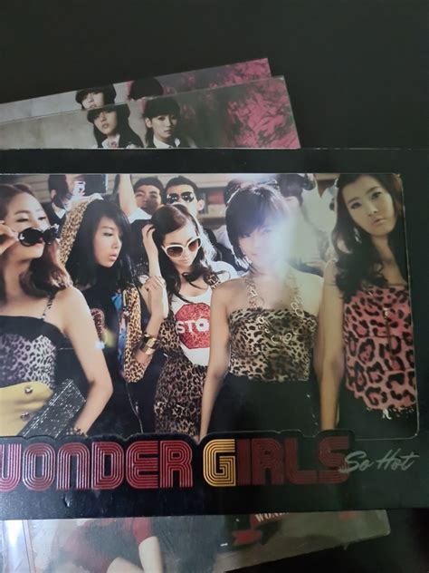 Wonder Girls So Hot Album Hobbies Toys Memorabilia Collectibles K Wave On Carousell