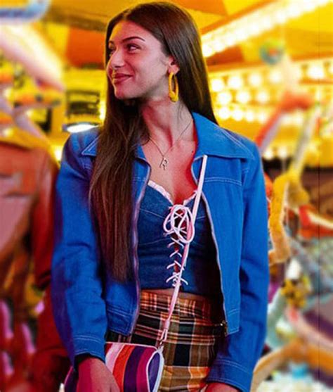 Sex Education Season Mimi Keene Jacket Ruby Denim Jacket