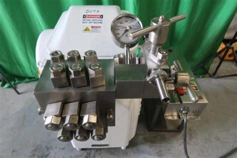 APV Gaulin M3 Two Stage High Pressure Homogenizer 10 000 PSI Wohl