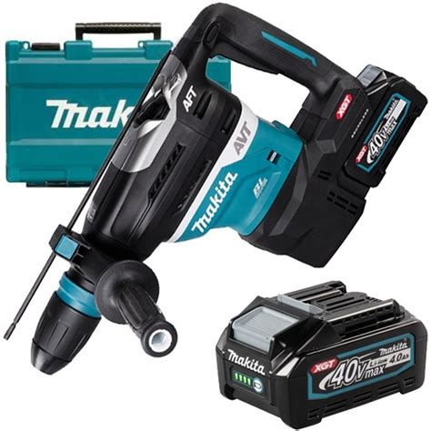 Ciocan Rotopercutor Makita HR005GM202 XGT SDS MAX 8 J Livrat Cu 2