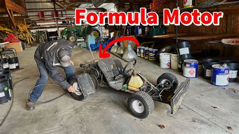 Abandoned Go Kart Revival Will It Run After Sitting For Multiple Years