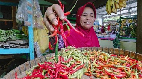 Di Kabupaten Tuban Harga Cabai Rawit Merah Tembus Rp 70000 Per