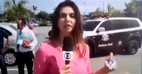 Equipe Da Globo Assaltada Ao Vivo Durante Reportagem No Guaruj