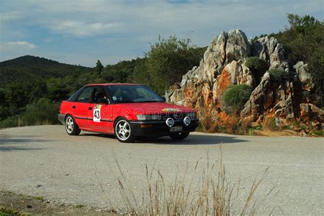 TOYOTA COROLLA-1992 Athens, Greece Editorial Stock Image - Image of ...