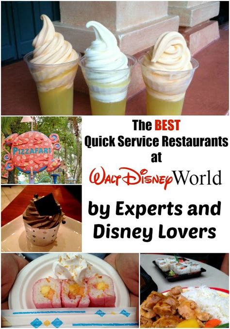 20 Best Quick Service Restaurants at Disney World | Disney world ...