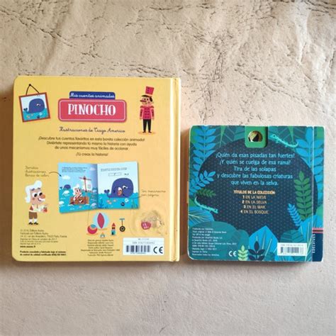 Libro Infantiles Encuentrame En La Selva Y Pinocho MercadoLibre