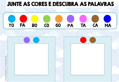 Junte As Sílabas E Forme Palavras - 7