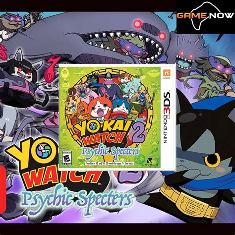 Yo Kai Watch 2 Psychic Specters 3ds Shopee Singapore