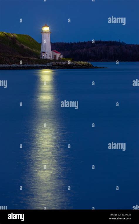 The Lighthouse of Halifax Stock Photo - Alamy