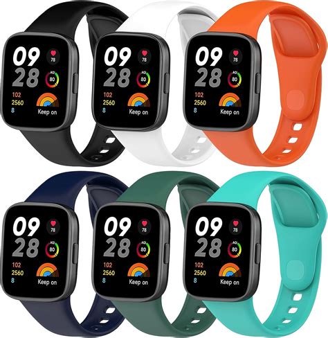 Bdig Pcs Kompatibel F R Xiaomi Redmi Watch Armband Sport Silikon