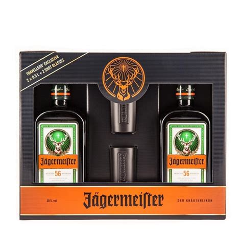 Jagermeister Pack X L Litros Vasos