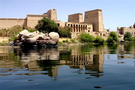 Philae island - Egypt stock image. Image of history, pharaoh - 5182321