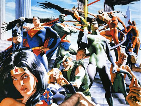 Justice League By Alex Ross R Dccomics