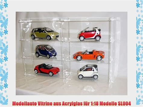 Modellauto Vitrine Aus Acrylglas F R Modelle Sl R Ckwand