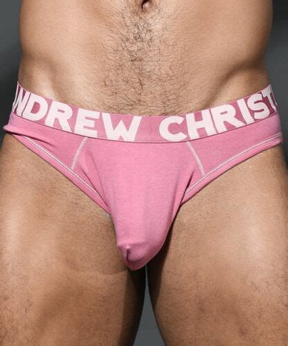 Andrew Christion Almost Naked Hang Free Locker Room Jock Pink Large Ebay