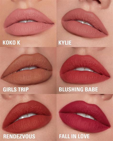 Kylie Kylie Jenner Matte Liquid Lipkit Kolor Kylie Beauty Shop