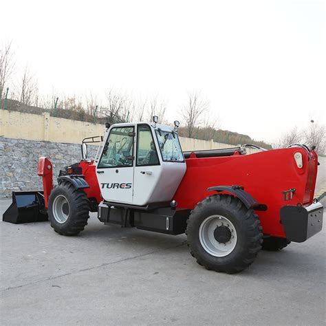 Ton M Reach Truck Chinese Brand Telehandler Telescopic Forklift