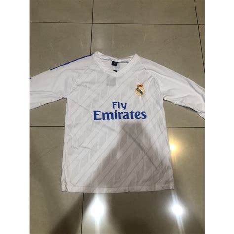 Jual New Murmer Fly Emirates Real Madrid Jersey Shopee Indonesia