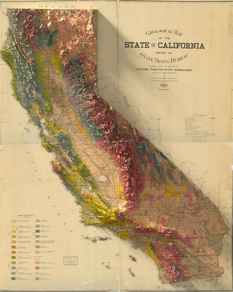 Elevation Map Of California | Zoning Map