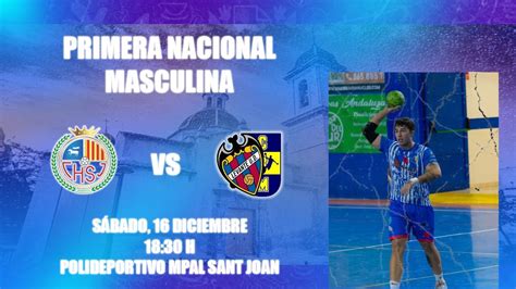 Handbol Sant Joan Levante Udbm Marni Youtube