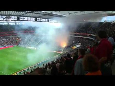 Hooligan Randale Im Block Eintracht Frankfurt Vs Hansa Rostock