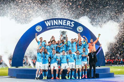 Manchester City Juara Liga Champions Catat Sejarah Dengan Treble