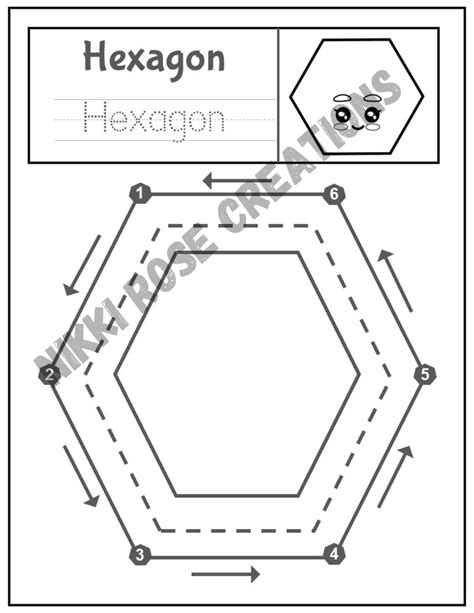 Learn Your Shapes Digital Download Pages Preschool Kindergarten