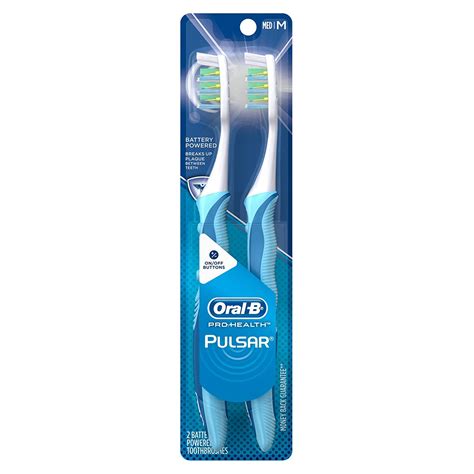 Oral B Pulsar Vibrating Bristles Toothbrush 4 Count Medium Colors May Vary