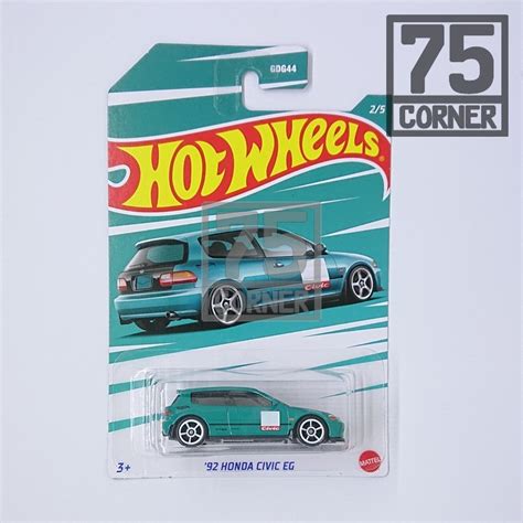 Jual 75 Corner HW Hot Wheels Honda Civic Series 1990 EF Setrika EG Estillo Si 2016 Type R