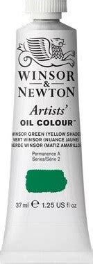 Winsor Newton Oliemaling Artists Winsor Green Yellow Shade