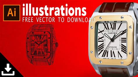 Cartier Watch Logo Vector