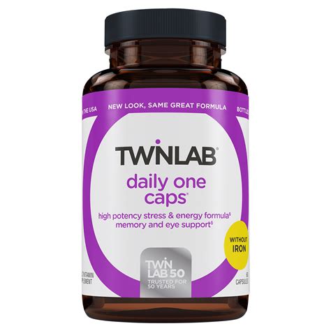 Twinlab Daily One Caps™ Without Iron 25 Vitamins Minerals And Antioxidants