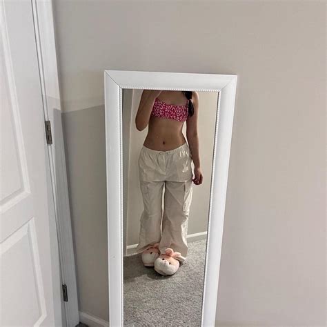 Leopard Print Pink Bikini Set Depop