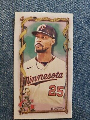 2023 Topps Allen Ginter Byron Buxton A G Back Mini 98 Minnesota