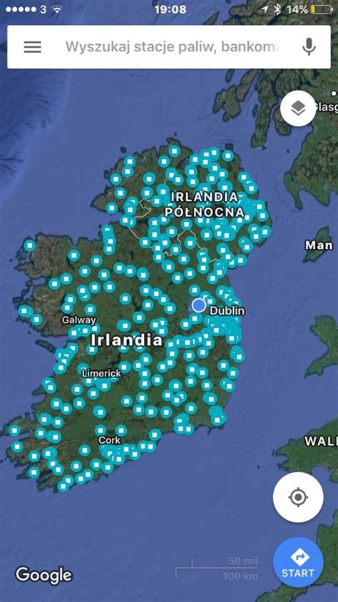 Aktualna mapa ładowarek aut elektrycznych w Google Maps ruszyła