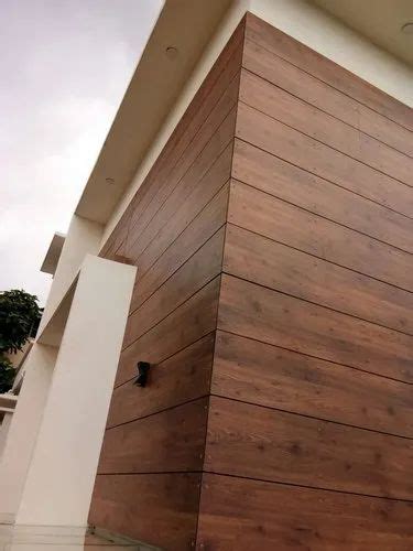 Brown Matte Exterior Hpl Cladding Thickness Mm At Rs Sq Ft In